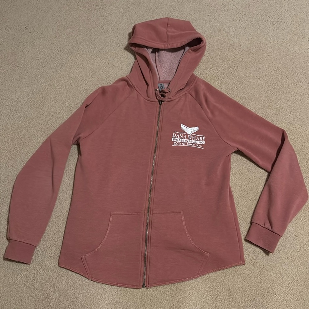 Pink Zip-up hoodie